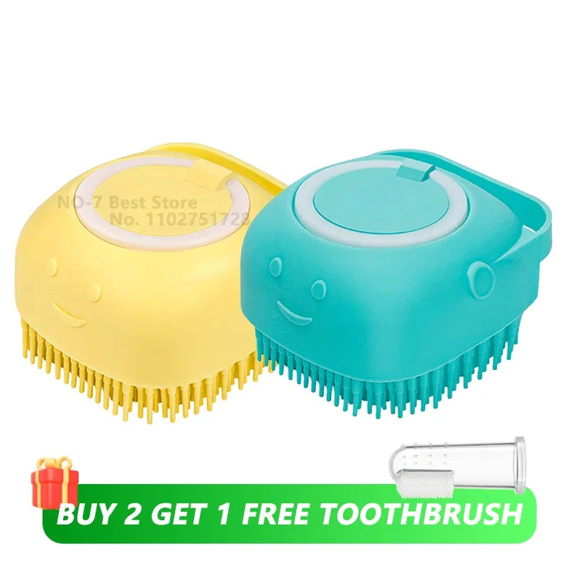 Pet Bathing Massage Brush