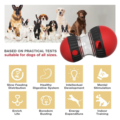 Intelligent Rolling Track Dog Toy