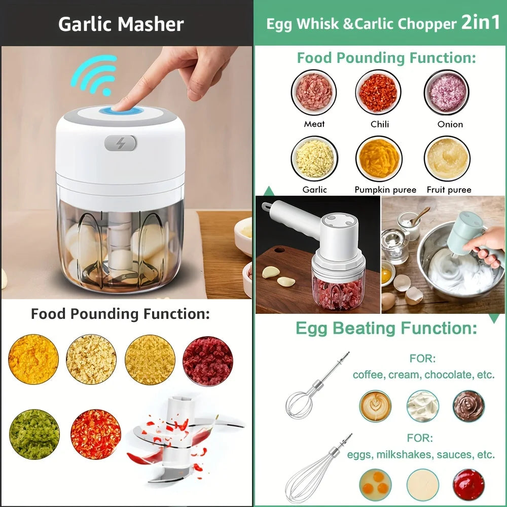 Portable Electric Food Chopper