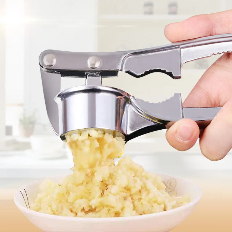 Stainless Steel Garlic Press