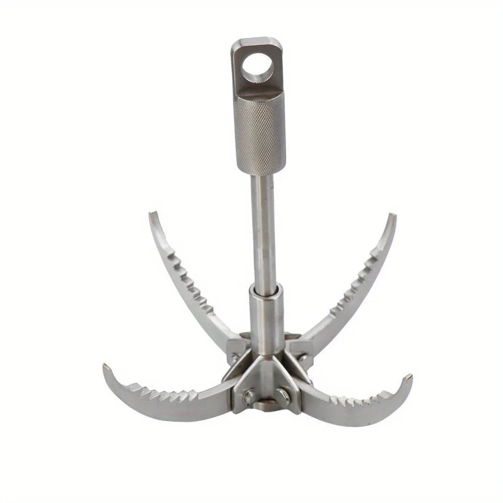 Grappling Hook Folding Claw Stainless Steel Hook for Outdoor Survival Paws