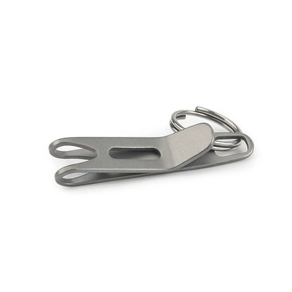 Titanium Vanguard Key Ring: Outdoor EDC Hook