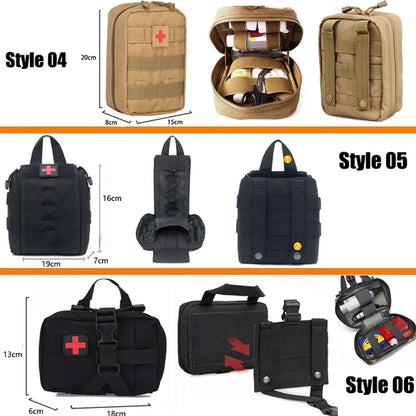 Emergency Tool Kit Outdoor First Aid Kit Camping Survival Bag EDC Bag