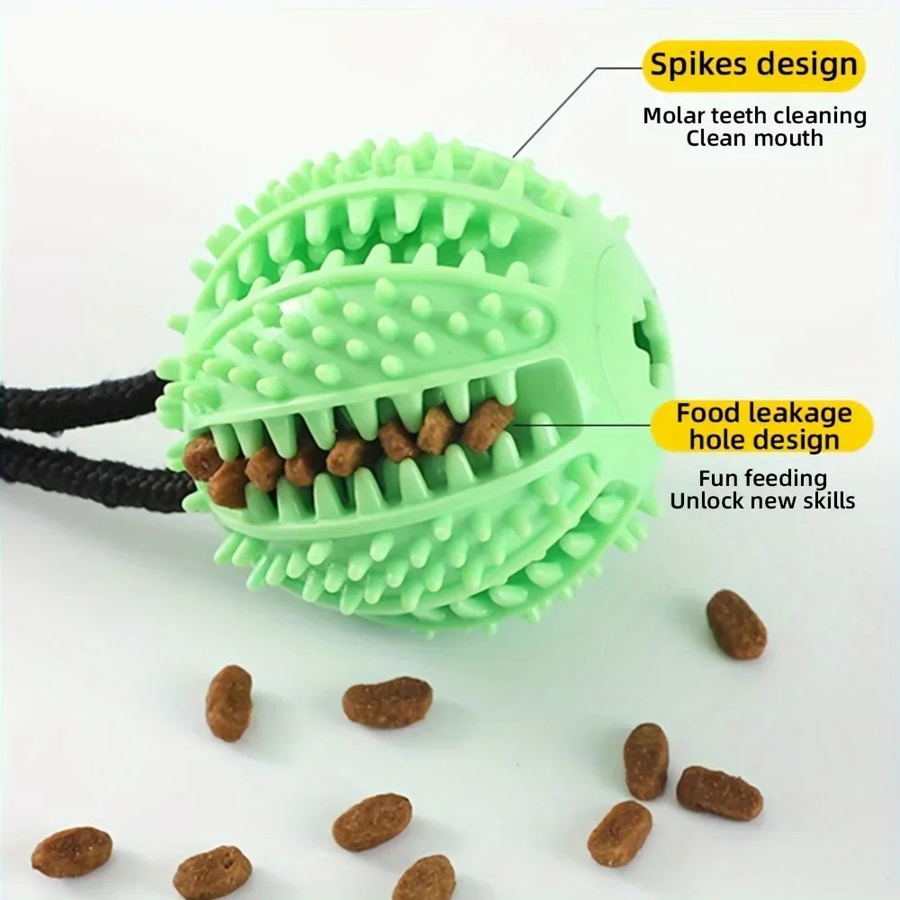 Interactive Suction Cup Dog Toy