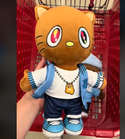 Customized Kitty & Travis Scott Plush Toy