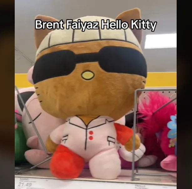 Customized Kitty & Travis Scott Plush Toy