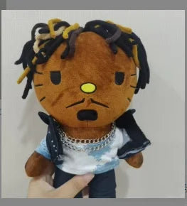 Customized Kitty & Travis Scott Plush Toy