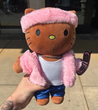 Customized Kitty & Travis Scott Plush Toy