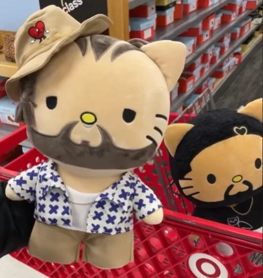 Customized Kitty & Travis Scott Plush Toy