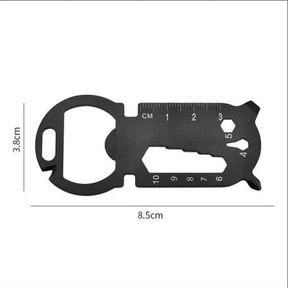 Outdoor Multifunctional EDC Tools Creative Bottle Opener Keychain Carry-on Repair Gadgets