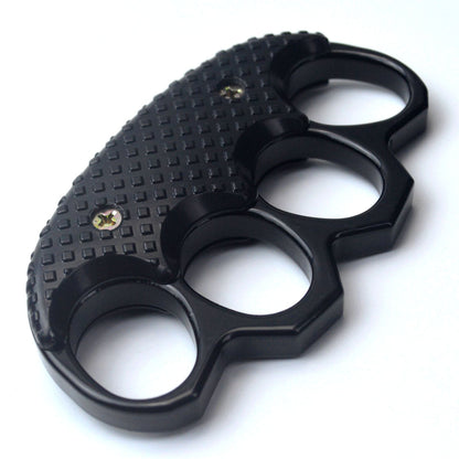 Thick Black and Silver Clip Outdoor EDC Tool