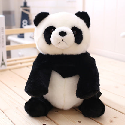 Panda Plush Cartoon Kids Backpack Children's Schoolbag Toy