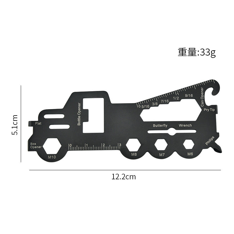 Multifunctional Bottle Opener Repair Wrench Creative Outdoor Camping Survival Combination Defense EDC Tools