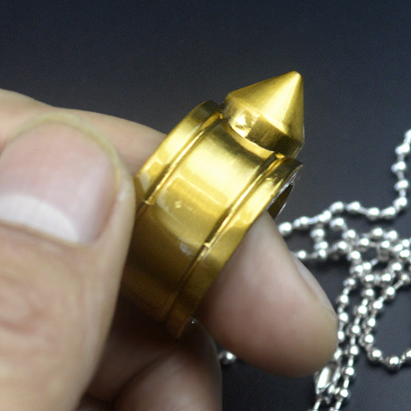 Pocket-Sized EDC Tool with One Hole Ring Pendant