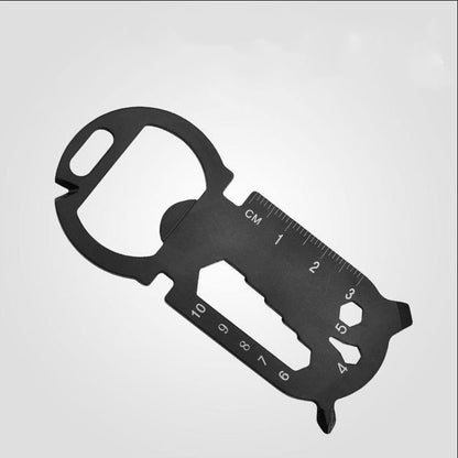 Outdoor Multifunctional EDC Tools Creative Bottle Opener Keychain Carry-on Repair Gadgets