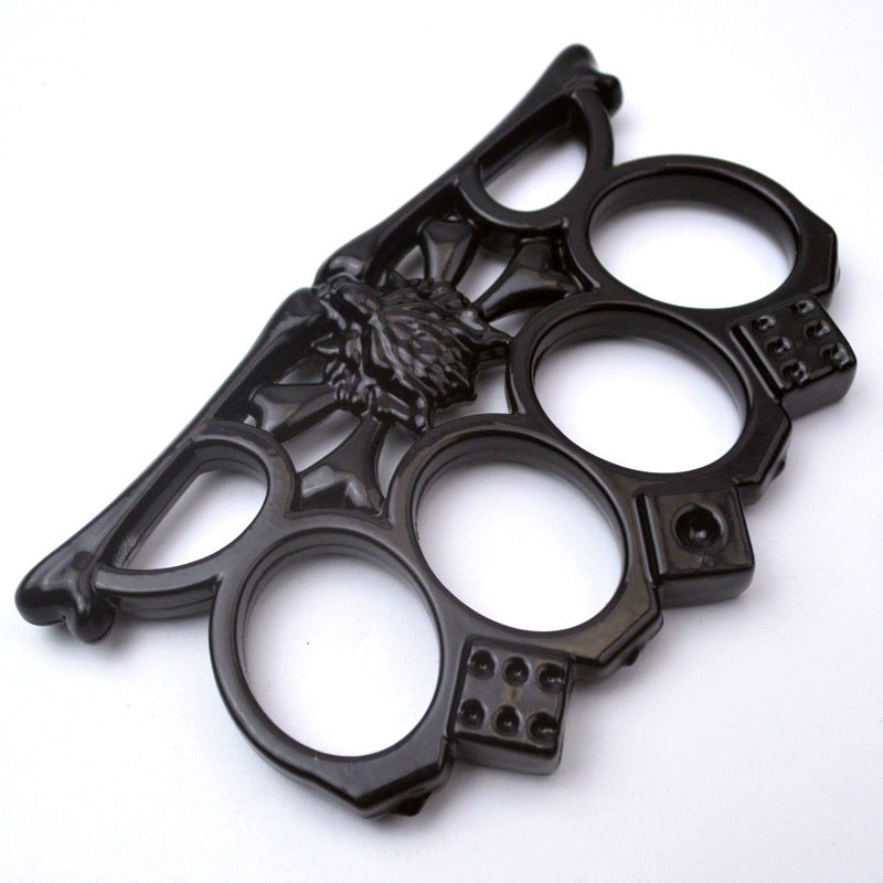 Wolf Head Pattern Outdoor EDC Gloves Tools