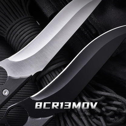 Silver Gray Portable Outdoor Four-Hole Handle Tool