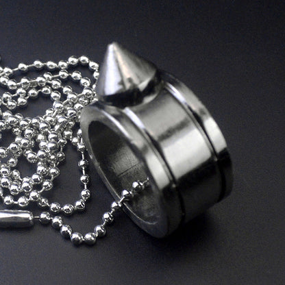 Pocket-Sized EDC Tool with One Hole Ring Pendant