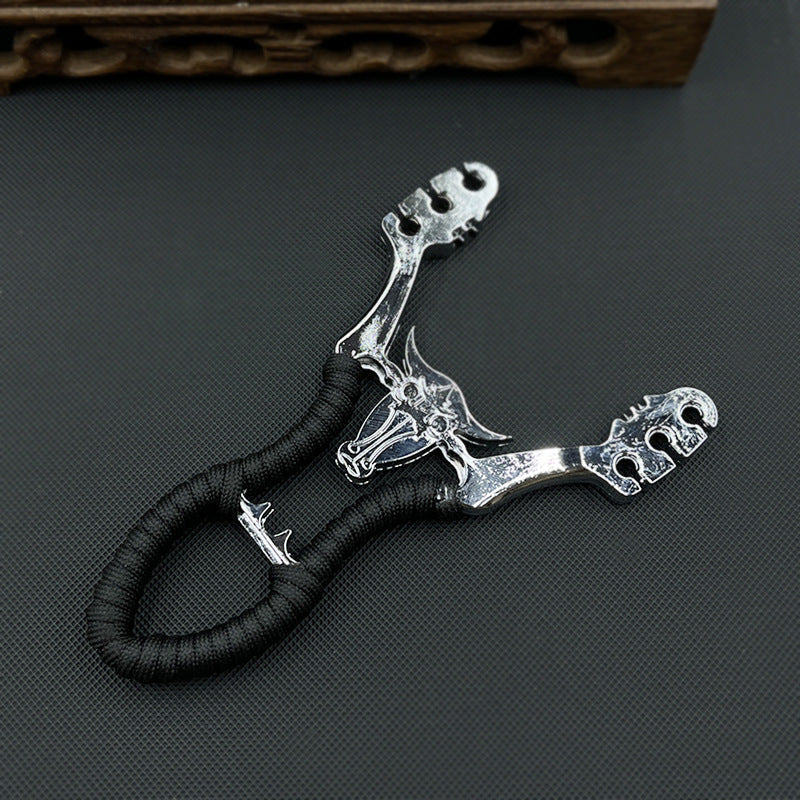 Portable Outdoor Tool Featuring Zinc Alloy Cow Design
