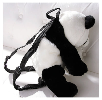 Panda Plush Cartoon Kids Backpack Children's Schoolbag Toy