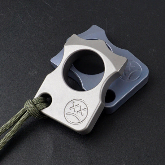 Small Titanium Alloy Keychain Bottle Opener Portable EDC Tool