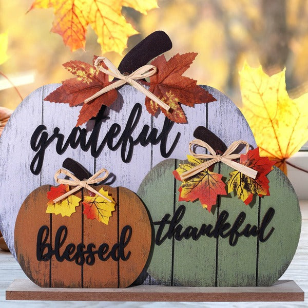 Thanksgiving Harvest Pumpkin Decor