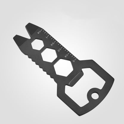 Multi-functional EDC tool bottle opener keychain portable Wrench Maintenance Tool