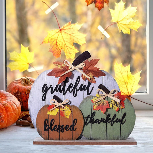 Thanksgiving Harvest Pumpkin Decor