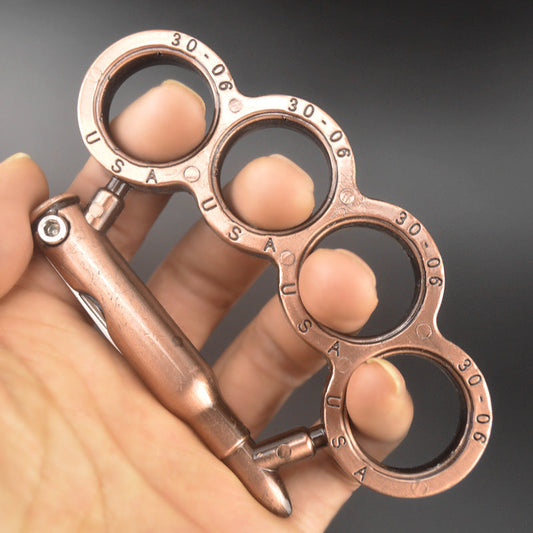 Mini Foldable Outdoor EDC Tool Made of Zinc Alloy with Multiple Functions