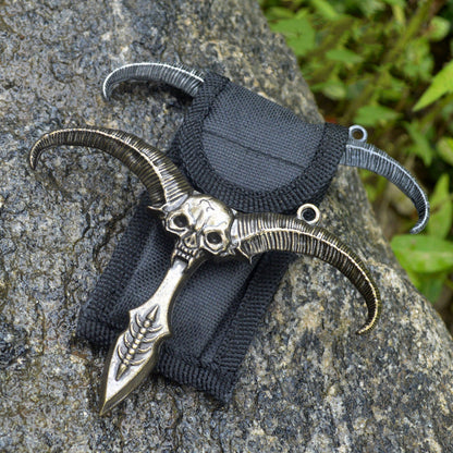 Outdoor Themed Travel Keychain with Eagle and Sheep Shapes