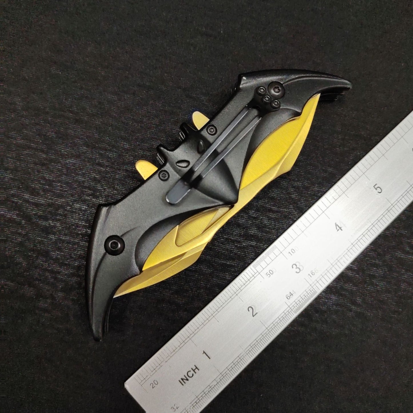 Double Folding Bat Design Outdoor Pocket Tool