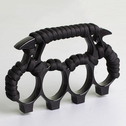 Outdoor Pocket EDC Tool with Large Hole and Rope for Backpack