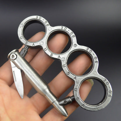 Mini Foldable Outdoor EDC Tool Made of Zinc Alloy with Multiple Functions