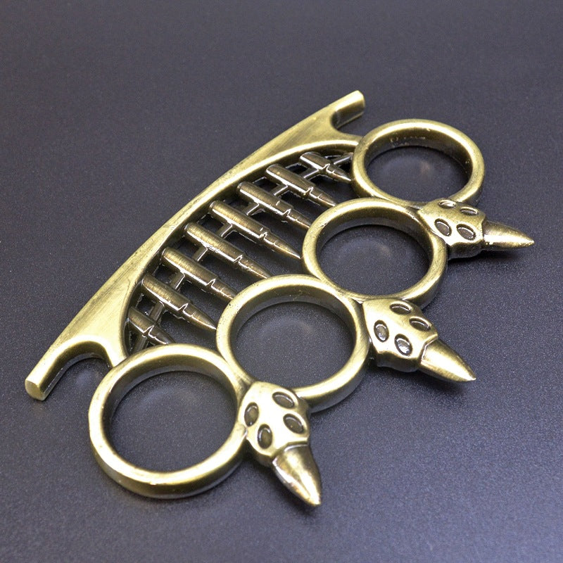 Smiling Fence Design Outdoor Tool in Zinc Alloy with Four-Hole