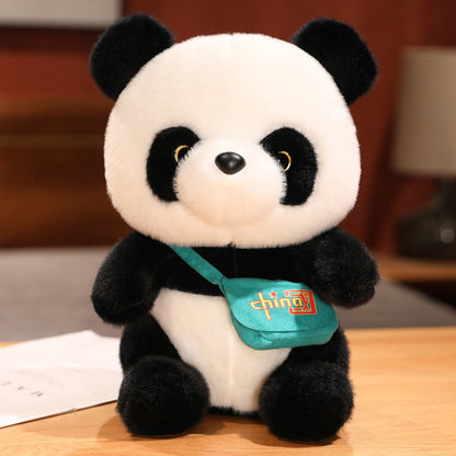 Backpack Panda Plush Toys for Children Doll Cute Giant Panda