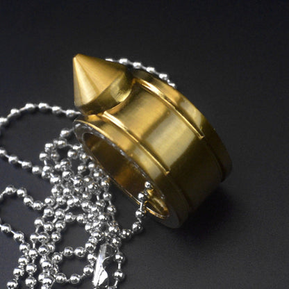Pocket-Sized EDC Tool with One Hole Ring Pendant