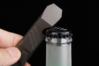 Portable TC4 Titanium Alloy Bottle Opener Multifunctional EDC Tool
