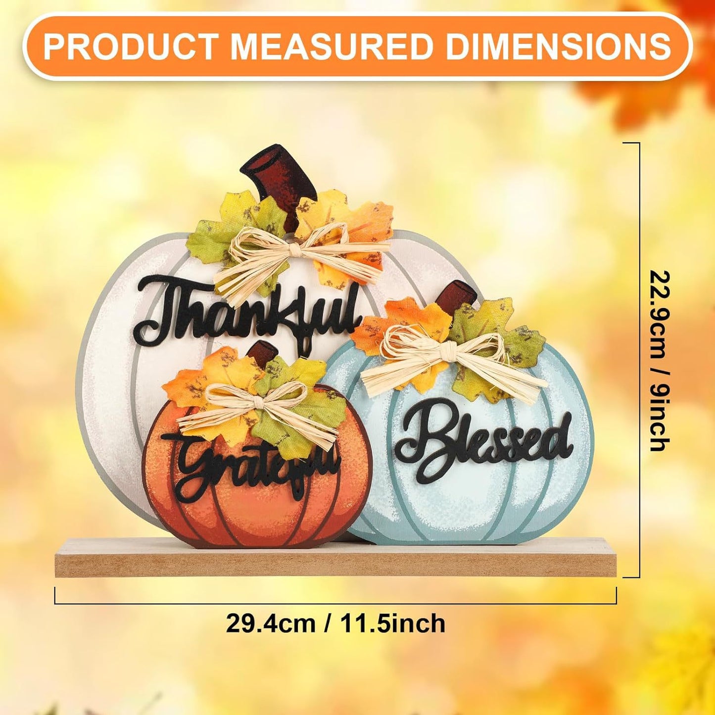 Thanksgiving Harvest Pumpkin Decor