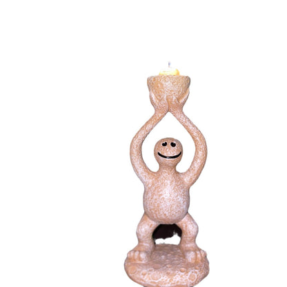 Abstract Figure Altar Candle Holder