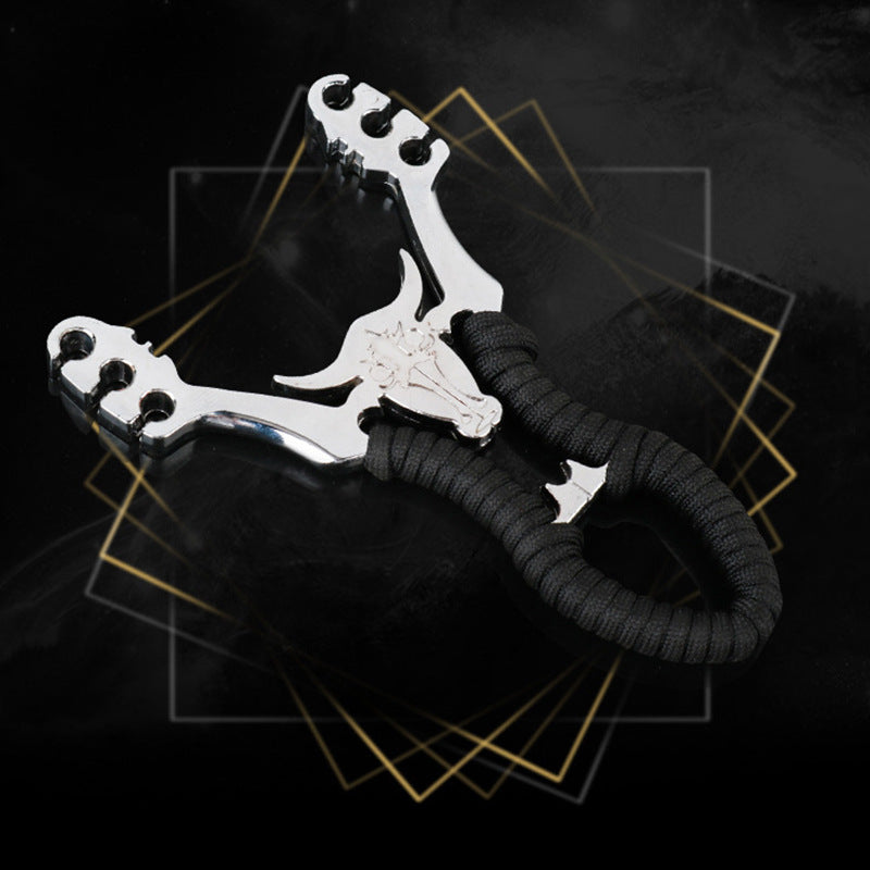 Portable Outdoor Tool Featuring Zinc Alloy Cow Design