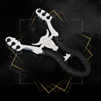 Portable Outdoor Tool Featuring Zinc Alloy Cow Design