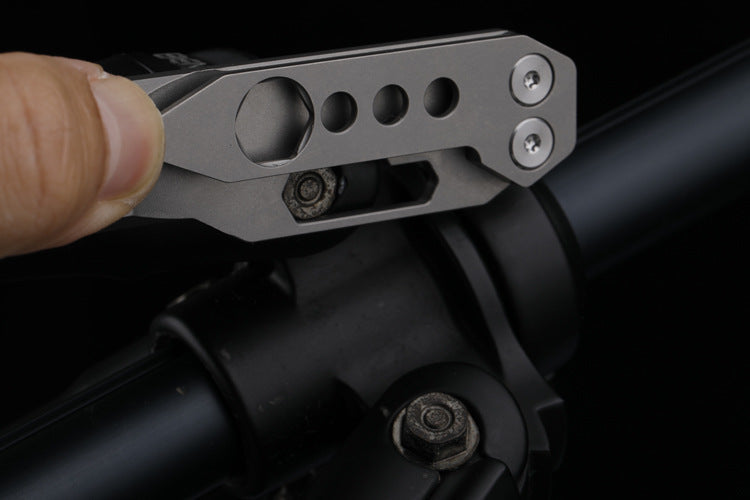 Portable TC4 Titanium Alloy Bottle Opener Multifunctional EDC Tool