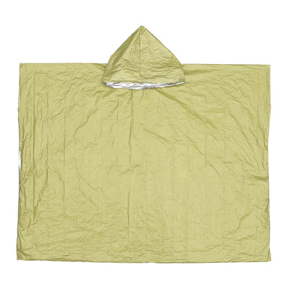 Outdoor Emergency Raincoat Poncho Rainwear Tent