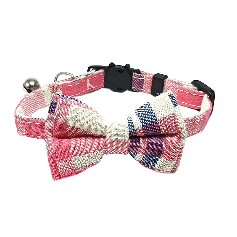 Elastic Christmas Cat Collar