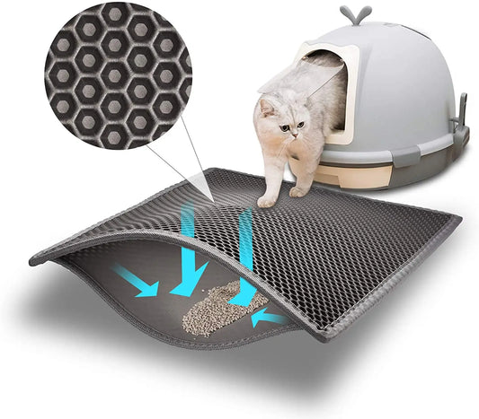 Waterproof Double-Layer Cat Litter Mat