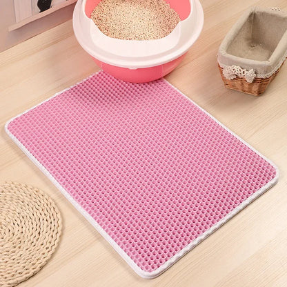 Waterproof Double-Layer Cat Litter Mat