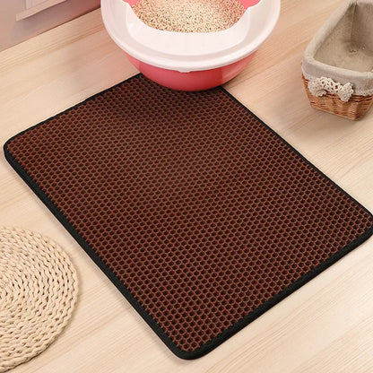 Waterproof Double-Layer Cat Litter Mat