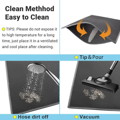 Waterproof Double-Layer Cat Litter Mat