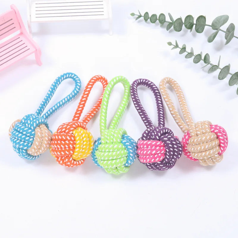 Interactive Cotton Rope Dog Toy