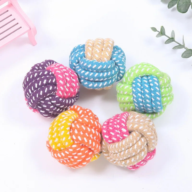 Interactive Cotton Rope Dog Toy